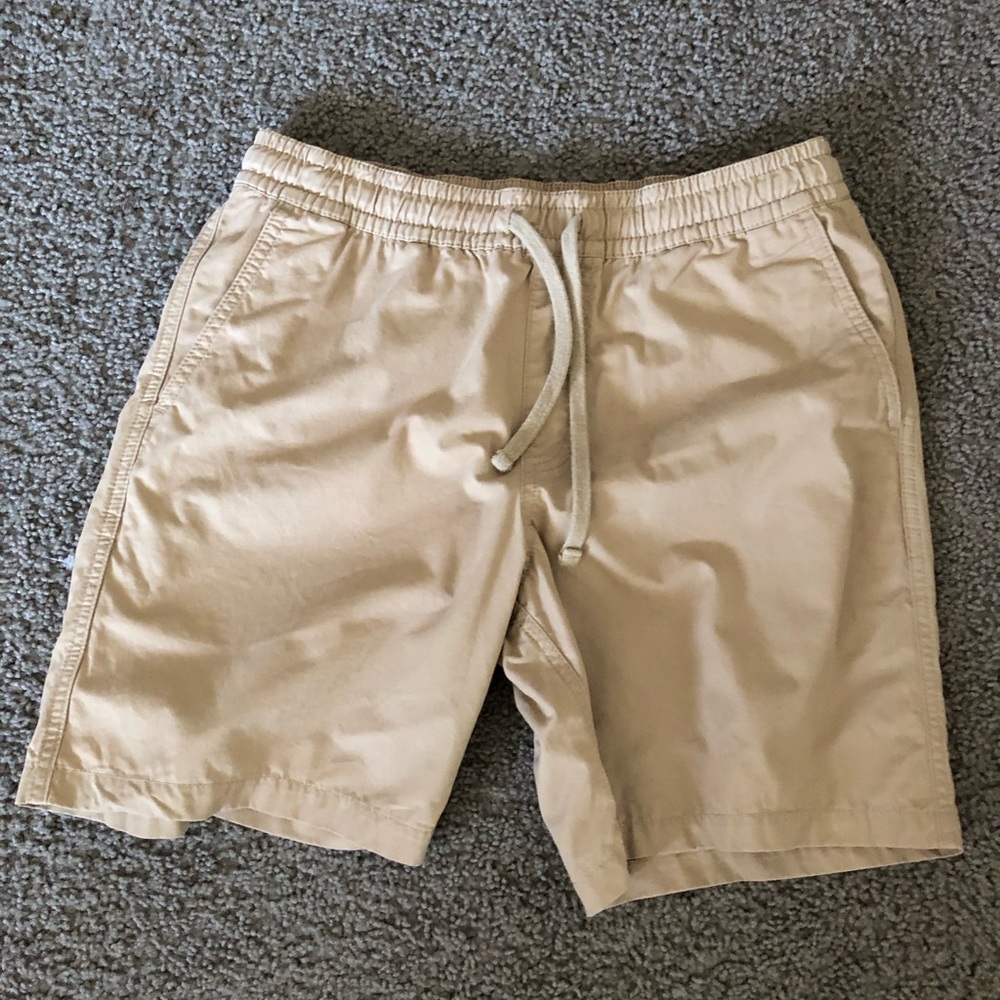 Vans Beige Elastic Waist Shorts